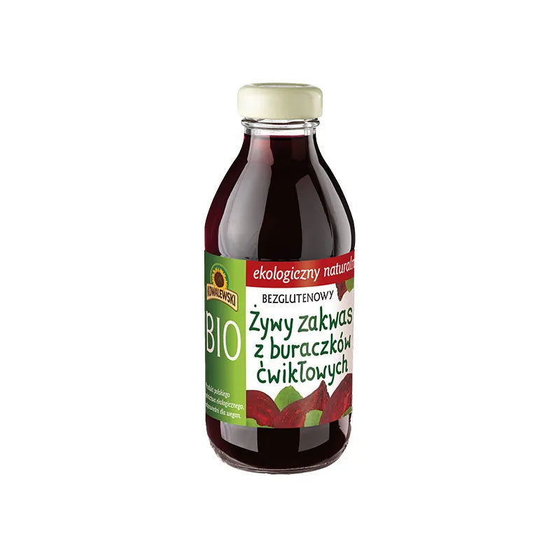 Żywy zakwas z buraków ćwikłowych BIO 320 ml