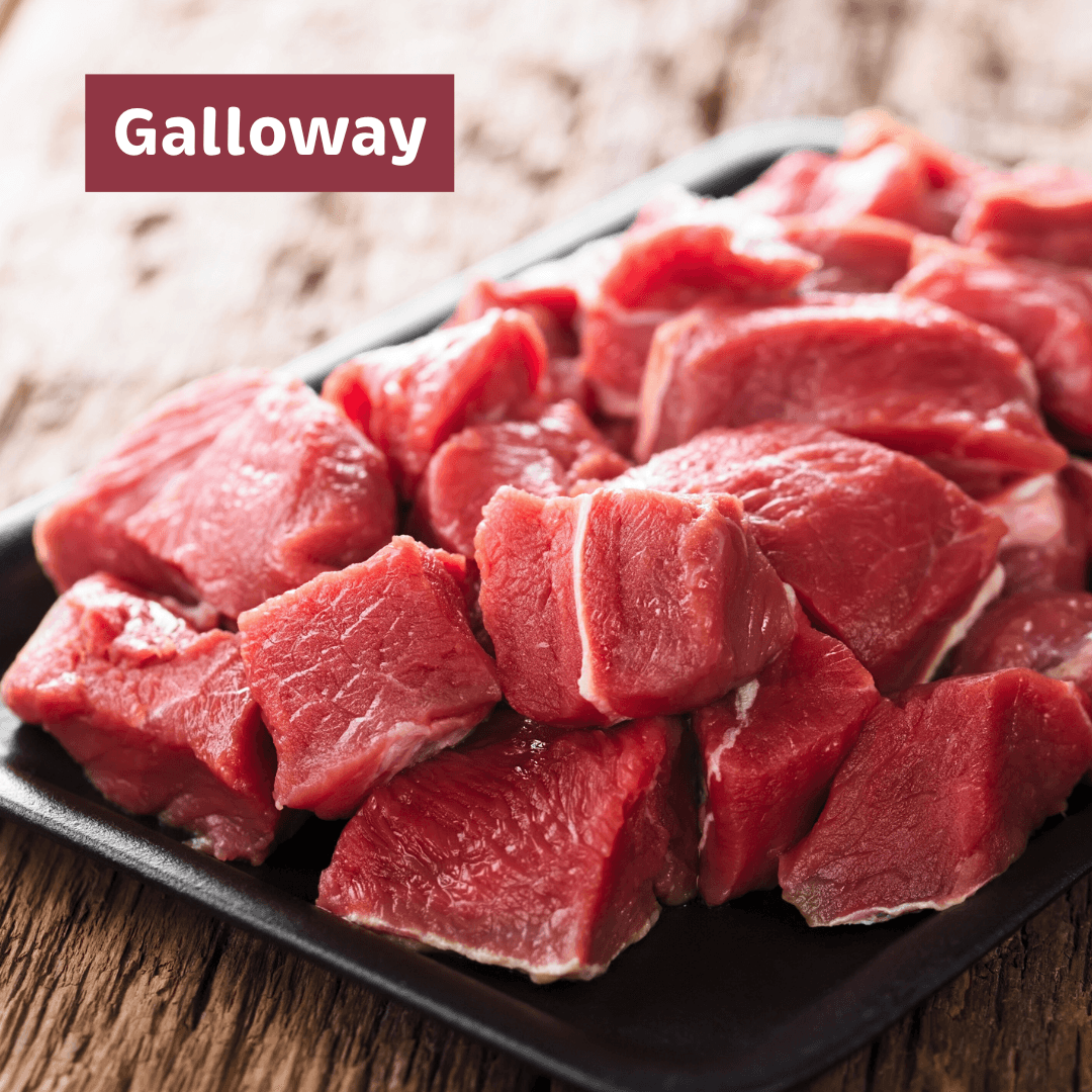 Gulasz wołowy "Galloway" kostka 500 g