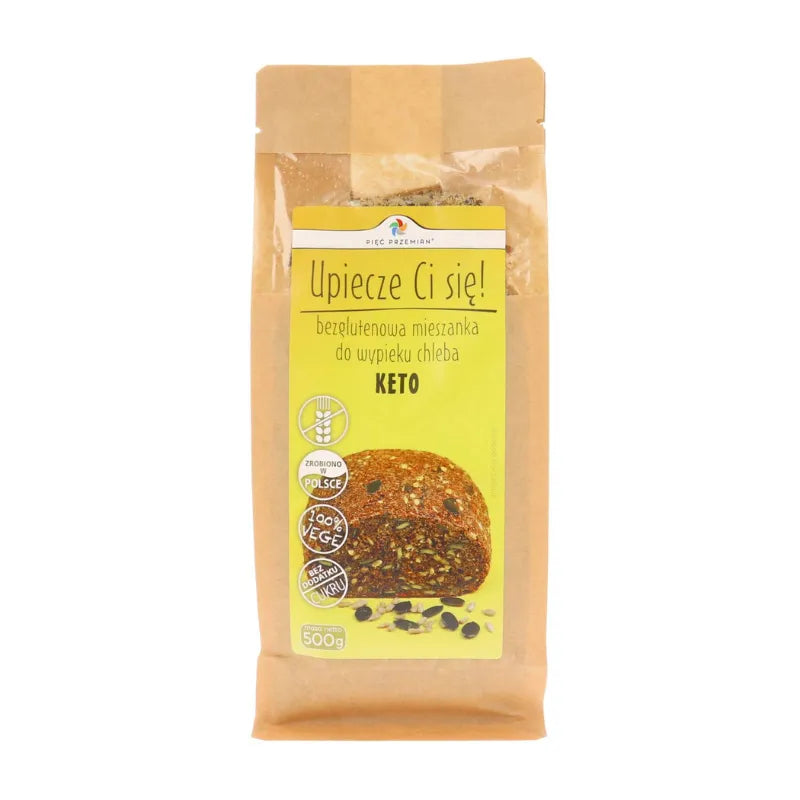 Mieszanka chleba bezglutenowego keto 500 g