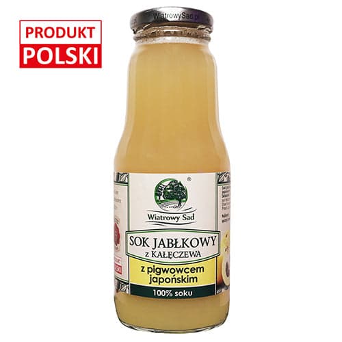 Sok jabłkowy z pigwowcem japońskim 300 ml