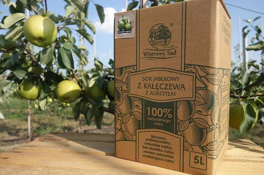 Sok jabłkowy z agrestem 5 l