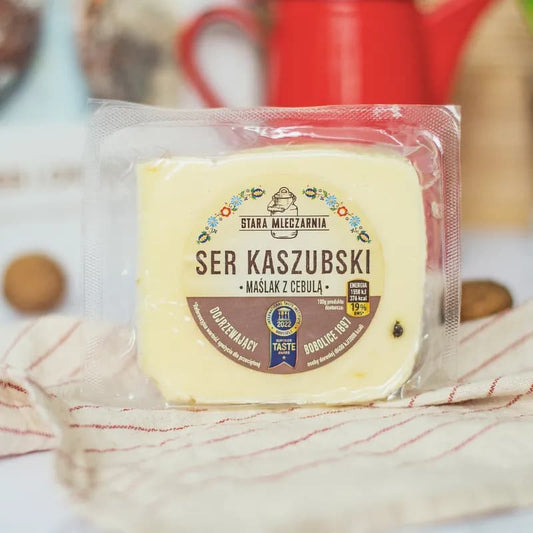 Ser Kaszubski w klinku maślak z cebulką ok. 240 g
