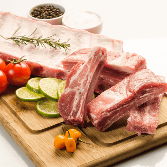 Żeberka wieprzowe paski 1 kg