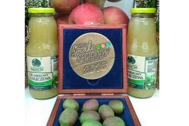 Sok jabłkowy z polskim mini kiwi 300 ml