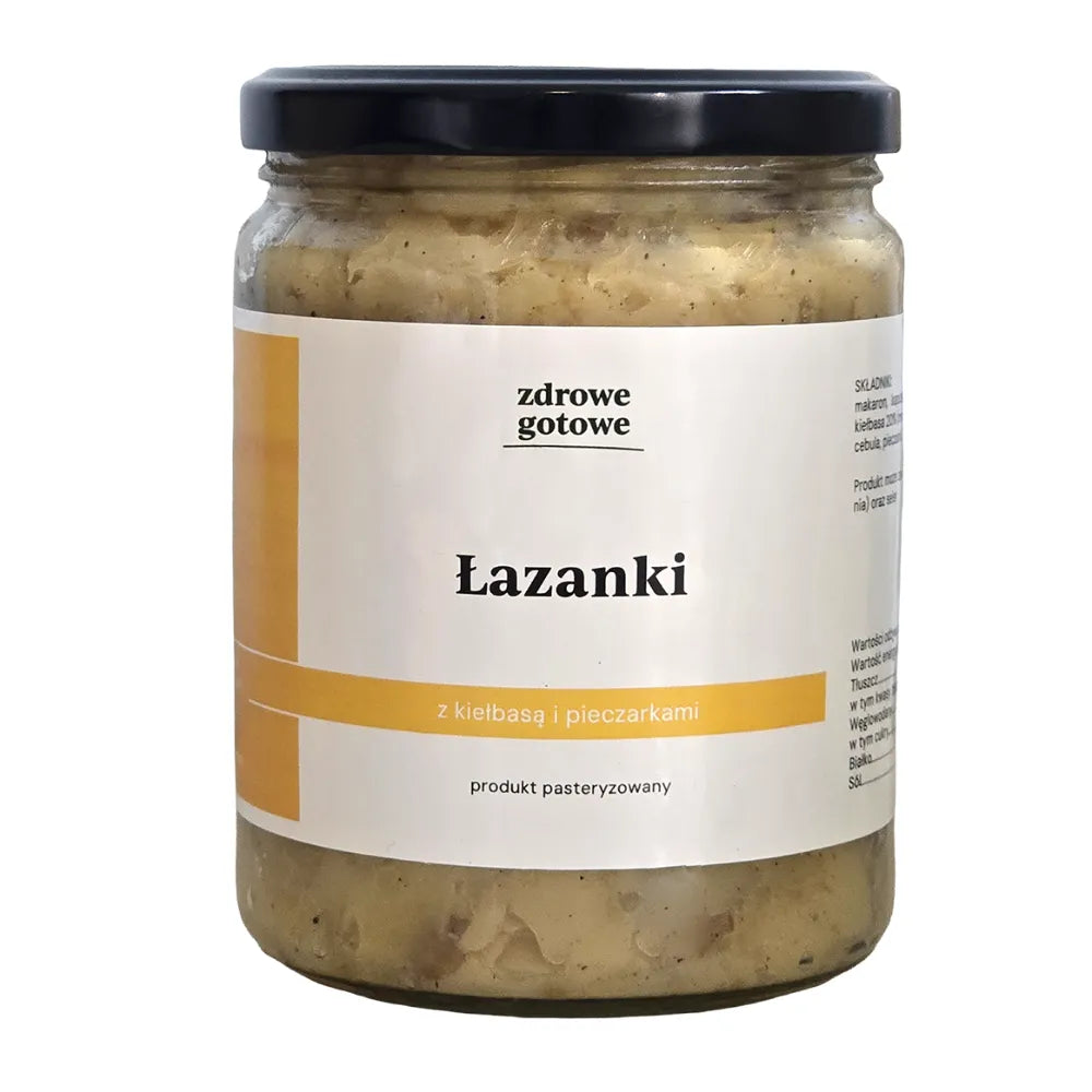 Łazanki z kiełbasą i pieczarkami 540 g