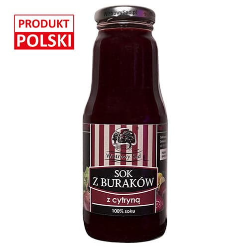 Sok z buraków i cytryn 300 ml