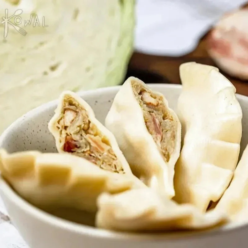 Pierogi z kapustą słodką i boczkiem 500 g