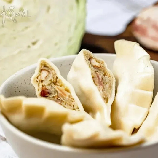 Pierogi z kapustą słodką i boczkiem 500 g