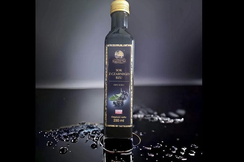 Sok z owocu czarnego bzu 100% 250 ml