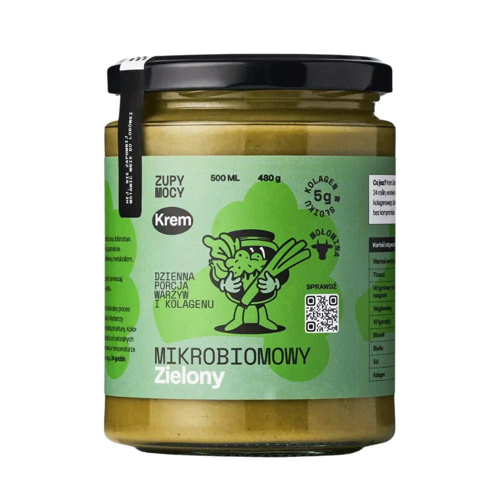Krem mikrobiomowy zielony 500 ml
