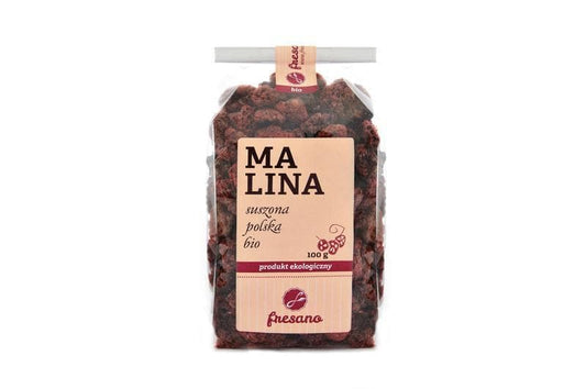 Maliny suszone polskie EKO 100 g