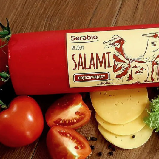 Ser Salami bez Konserwantów i barwników 1 kg