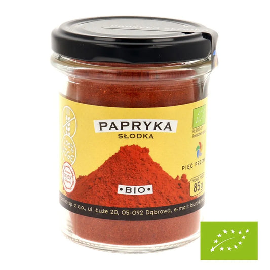 Papryka słodka mielona bezglutenowa BIO 85 g