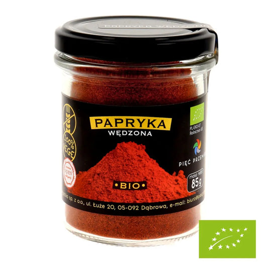 Papryka wędzona bezglutenowa BIO 85 g
