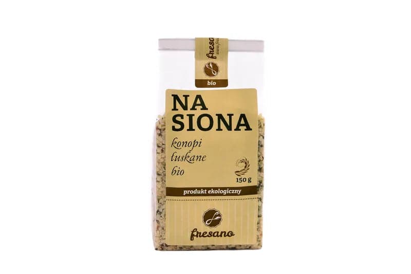 Nasiona konopi łuskane BIO 150 g