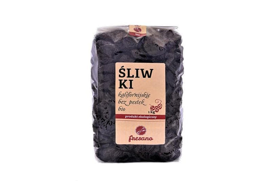 Śliwki kalifornijskie bez pestek suszone EKO 400 g