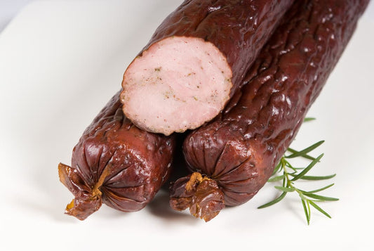 Kiełbasa bamberska wędzona podsuszana 220 g