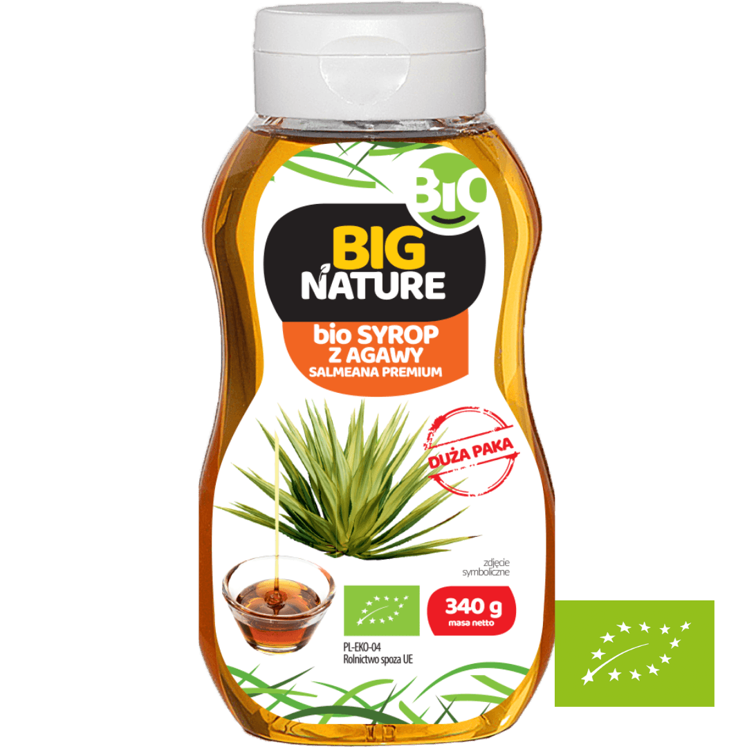 Syrop z agawy salamanea premium BIO 340 g