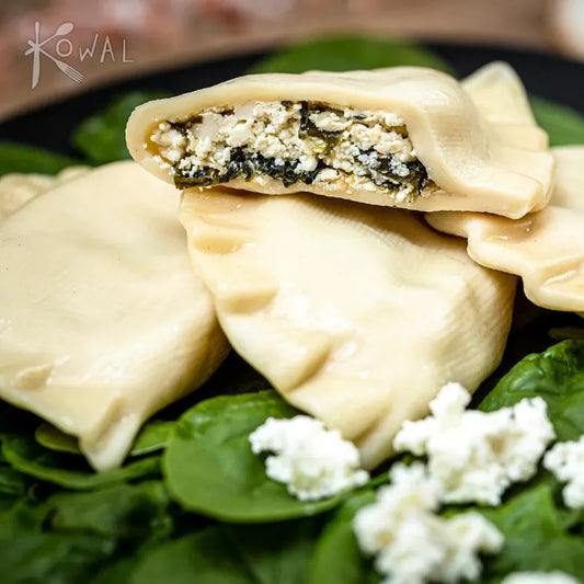 Pierogi z twarogiem i szpinakiem 500 g