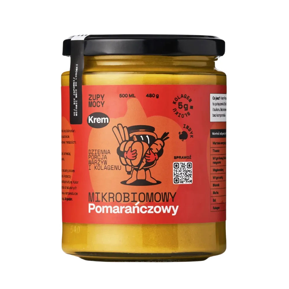 Krem mikrobiomowy pomarańczowy 500 ml